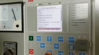 ABB REF615 relay configurationCT ratio [upl. by Amak631]