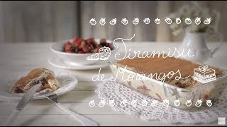 Receita de TIRAMISÙ DE MORANGOS [upl. by Garry702]