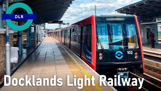 🇬🇧 London DLR Light Rail compilation [upl. by Neurath]