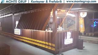 Cafe Konteyner Kiosk  Monte Grup [upl. by Alic]