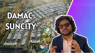 Best Townhouse Launch  Damac Suncity  DLD Waiver  2024 [upl. by Ahseinar]