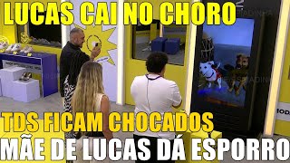 ALMOÇO DO ANJO MÃE DE LUCAS APARECE E DÁ ESPORRO NELE E MANDA ELE APERTAR BOTÃO [upl. by Kolnos]