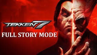 Tekken 7  Full Story Mode Movie All Cutscenes [upl. by Enirod]