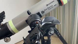 Trouble Shooting Celestron StarSense explorer DX 102az Smartphone App Enabled Refractor Telescope [upl. by Sanburn]