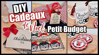 FABRIQUER SES CADEAUX DE NOEL AVEC UN PETIT BUDGET 100 EUROS [upl. by Rexanna]