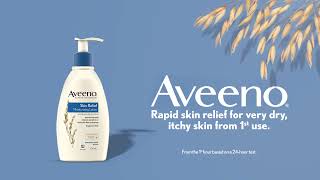 Soothe very dry amp sensitive skin with Aveeno Skin Relief Moisturizing Lotion [upl. by Sitnik]