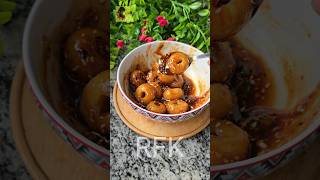 juicy and spicy garlic potato ring recipe‼️shorts potatomushroom potatoring viralrecipeviral [upl. by Atinele]