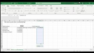 De winst en verliesrekening Excel [upl. by Hephzipah]