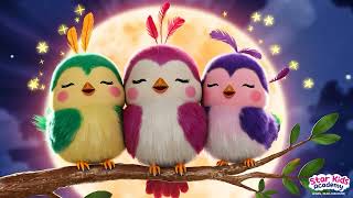 chansons pour dormir pour les enfants⭐Twinkel Little Star⭐Nuits magiques avec des oiseaux endormis⭐ [upl. by Lucius]