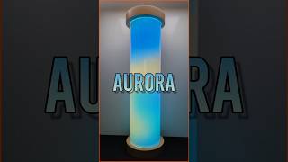 Aurora Effect  DIY RGB LED Tube Lamp Project shorts [upl. by Necyrb569]