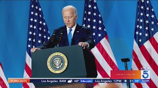 Biden tests positive for COVID19 as Schiff calls on him to drop out of race [upl. by Ivetts]