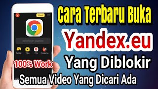 Cara Terbaru Membuka Situs YANDEX Yang Diblokir Tanpa Proxy Anti Gagal [upl. by Nylireg291]