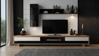 tv wall unit design part 3 [upl. by Lemert]