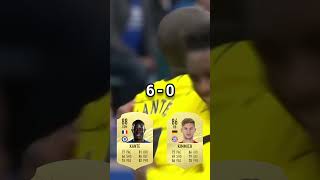 NGolo Kante vs Josuha Kimmich FIFA Rating Competition kante kimmich fut [upl. by Yhtir230]