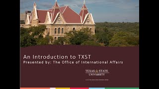 Texas State University Webinar 3 [upl. by Namrej]