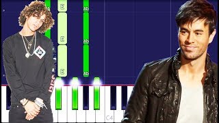 Jon Z  Enrique Iglesias  DESPUES QUE TE PERDI Piano Instrumental For Singers [upl. by Armahs]