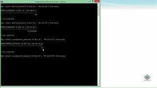 Oracle  SQL  Date Functions [upl. by Ailla992]