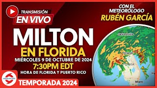 EN VIVO  Huracán Milton Llega a Sarasota y Tampa [upl. by Grubb]