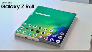 Galaxy Z Roll 5G  FIRST LOOK [upl. by Malaspina]