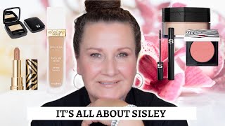 GRWM  FULL FACE OF SISLEY  Over 50 Makeup  Oily Skin [upl. by Elleirua]