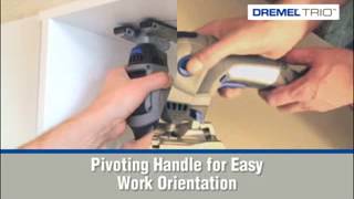 Dremel TRIO 6800 Multi Tool for Drilling Sawing Routing Sanding amp Tile Cutting [upl. by Sehguh945]