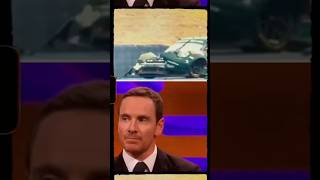 Michael Fassbender crashed his car during race celebrity shorts [upl. by Gnemgnok]