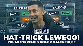 LEWANDOWSKI PO ZDOBYCIU HATTRICKA Z VALENCIĄ CF [upl. by Ertnod738]