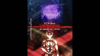 Othinus vs Gilgamesh shorts toarumajutsunoindex othinus gilgamesh [upl. by Iarised]