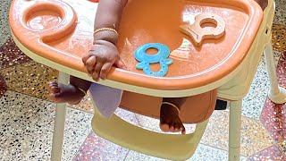 Syga baby high chair installation video [upl. by Hakkeber]