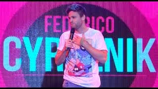 Federico Cyrulnik  Stand Up en Hora de Reir  Canal 9 [upl. by Ahsenet]