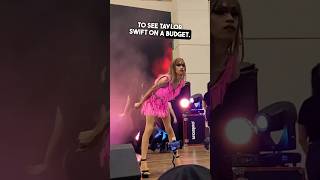 Taylor Swift Eras Tour on a budget 😂 shorts taylorswift concert [upl. by Auberta]