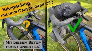 Bikepacking mit dem Canyon Grail CF  Mit diesem Setup funktioniert es [upl. by Ier]