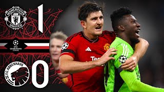 LastMinute Penalty Save 😱  Man Utd 10 FC Copenhagen  Highlights [upl. by Rossing]