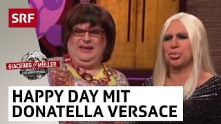 MarieAngelas Happy Day mit Donatella Versace  Giacobbo  Müller  Comedy  SRF [upl. by Raseta]