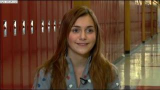 alyson stoner interview on alice upside down dvd full interview [upl. by Christye263]