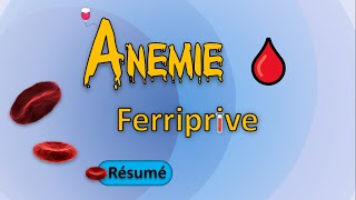 🤔 Comment soigner lanémie ferriprive 🩸   Résumé Hématologie [upl. by Enyawd]