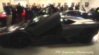 The Ultra Rare Lamborghini Reventon Start Up  Lingenfelter Collection [upl. by Alyos]