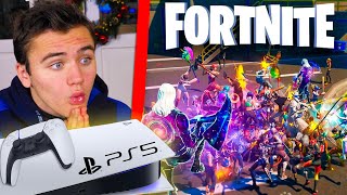 LES GRAPHISMES FORTNITE DE LA PS5 SONT INCROYABLES [upl. by Wildon]