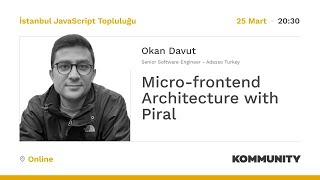 Micro frontend Architecture with Piral  Okan Davut [upl. by Narib990]