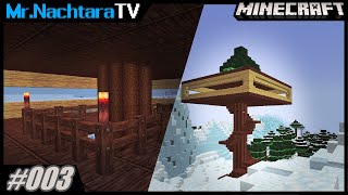 Wir bauen uns ein Baumhaus Ein schönes Zuhause  Lets Play Minecraft  Folge 3 [upl. by Keeton]