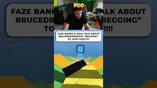 BruceDropEmOff Begs FaZe Banks So That He Can Join FaZe faze fazeclan adinross fazebanks [upl. by Natika180]