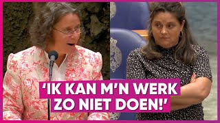 Links weigert te stemmen na betoog Marjolein Faber [upl. by Clerissa]