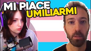 YOUTUBER si UMILIA da SOLO parlando del GENDER [upl. by Nilad]