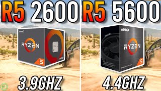 Ryzen 5 2600 vs Ryzen 5 5600  Tested in 2023 [upl. by Jadwiga]