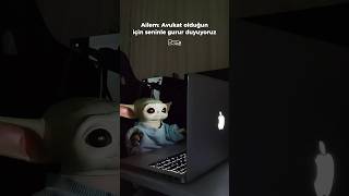 Baby Yodanın avukat olunca araştırdığı 😂  Baby Yoda babyyoda [upl. by Granthem]