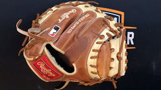 Rawlings Pro Preferred Catchers Mitt Relacing [upl. by Lledyr]