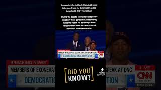 Exonerated Central Park 5 is suing Donald Felonious Trump for defamation and so they should [upl. by Idihsar37]