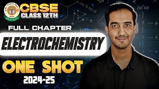 Electrochemistry Detailed Oneshot  PYQ Chapter 2 Class 12 Chemistry CBSE 202425 cbse [upl. by Muffin]