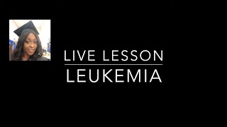 Nursing care for the Pediatric Patient with Leukemia [upl. by Esyahc390]