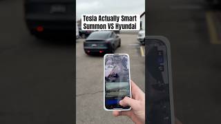 Why Tesla Smart Summon is Better Than Any Competitor 😳👀 [upl. by Clementi526]